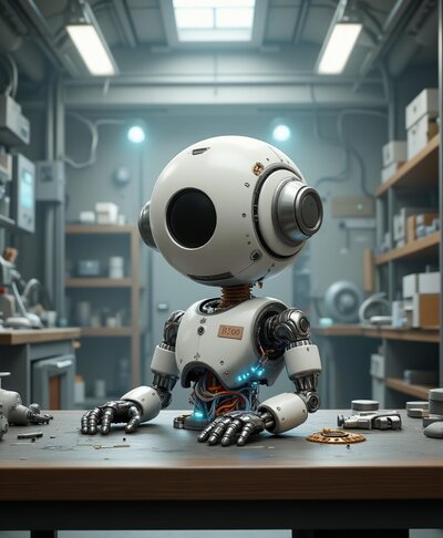 She Robot Builder - Flick-Books